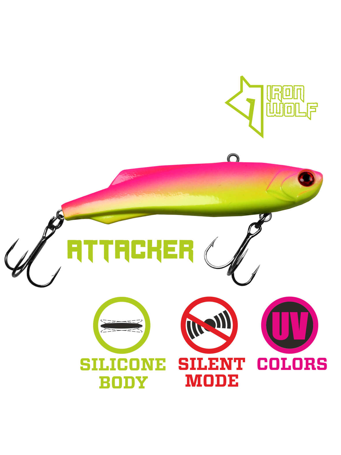VIB Iron Wolf ATTACKER.,105mm.,38g.,L19