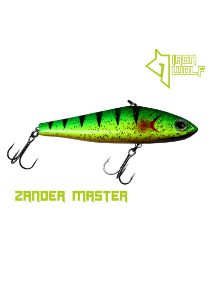 VIB Iron Wolf ZANDER MASTER 63mm.,9,5g.,A VIB Iron Wolf ZANDER MASTER 63mm.,9,5g.,A