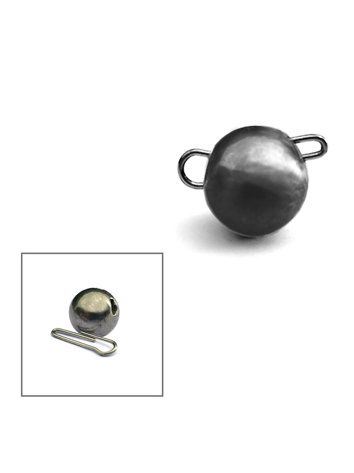Volframinė džigo galva CHEBURASHKA 3-8 gr. metalo spalvos 1 vnt.