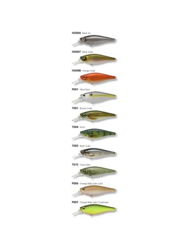 Vobleris BAKER SUSPENDING SHAD T001 7,00cm/9,5g, 1vnt.