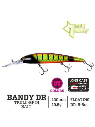 Vobleris Iron Wolf "BANDY DR".,F.,120mm.,5,0-8,0m.,KR37
