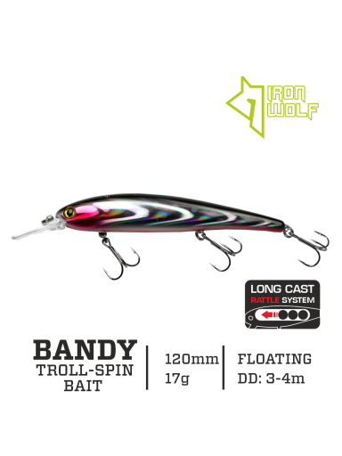 Vobleris Iron Wolf "BANDY".,F.,120mm.,3,0-4,0m.,A9