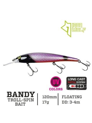 Vobleris Iron Wolf "BANDY".,F.,120mm.,3,0-4,0m.,K93