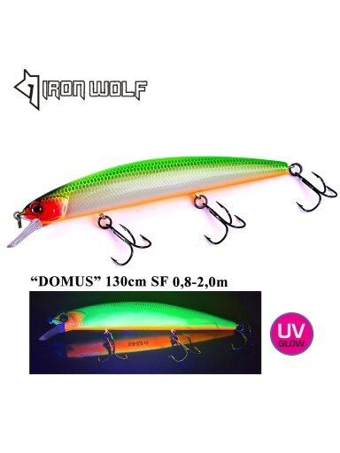 Vobleris Iron Wolf "DOMUS" SF 13,0cm 0,8-2,0m (O)
