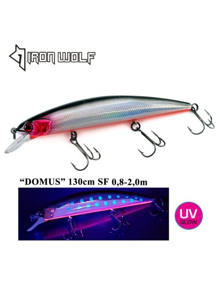 Vobleris Iron Wolf "DOMUS" SF 13,0cm 0,8-2,0m (A) Vobleris Iron Wolf "DOMUS" SF 13,0cm 0,8-2,0m (A)