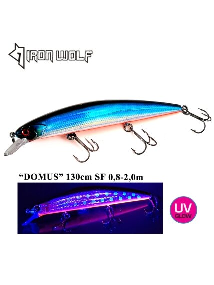 Vobleris Iron Wolf "DOMUS" SF 13,0cm 0,8-2,0m (B) Vobleris Iron Wolf "DOMUS" SF 13,0cm 0,8-2,0m (B)