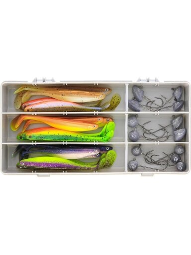 Westin rinkinys starkiui Zander Box Jigging 32pcs