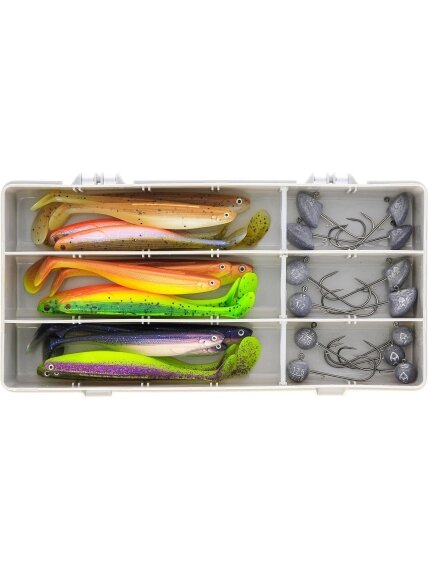 Westin rinkinys starkiui Zander Box Jigging 32pcs Westin rinkinys starkiui Zander Box Jigging 32pcs