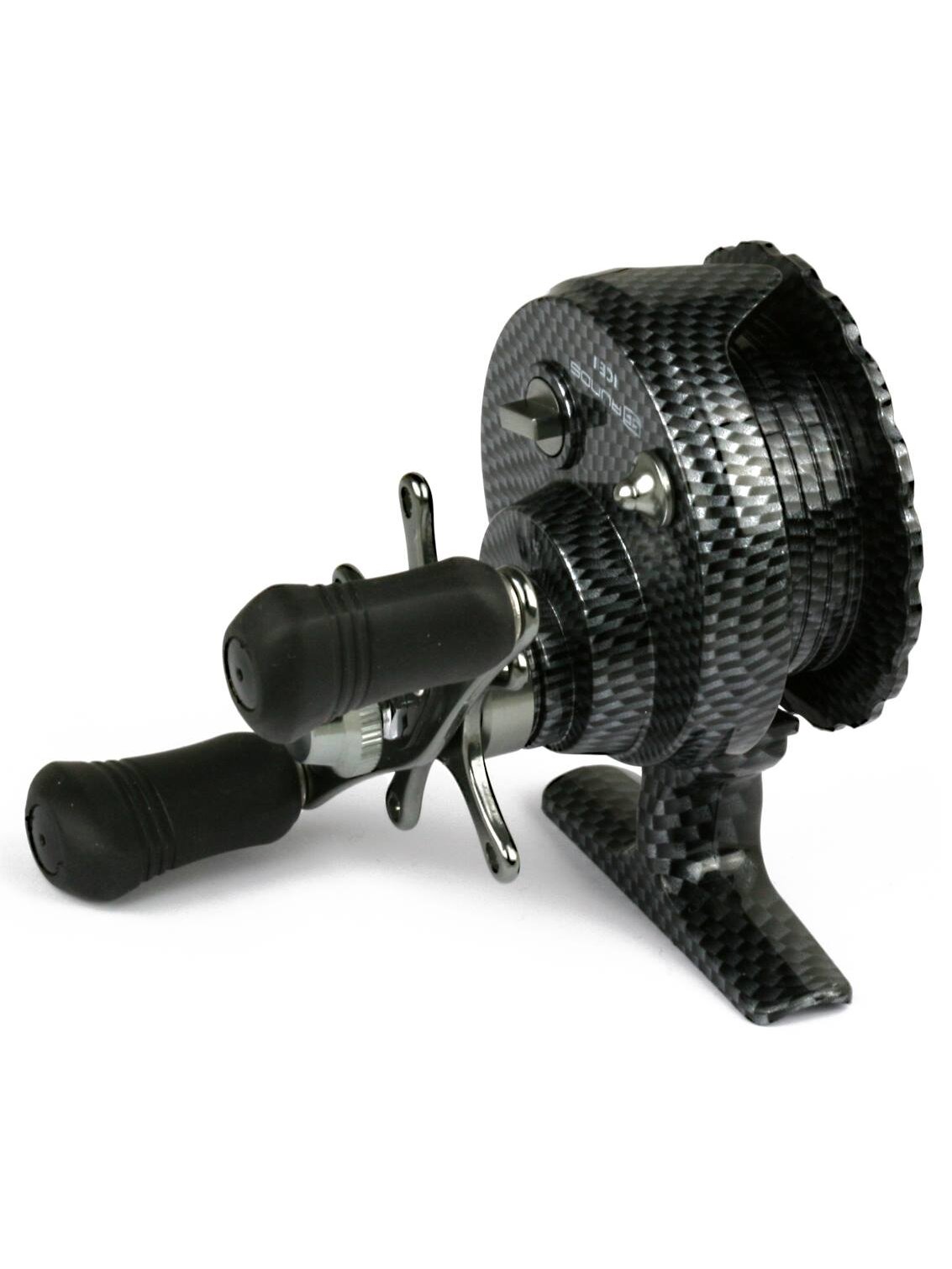 Žieminė multiplikatorinė ritė RUNOS ICE-1 Ø 65mm Žieminė multiplikatorinė ritė RUNOS ICE-1 Ø 65mm
