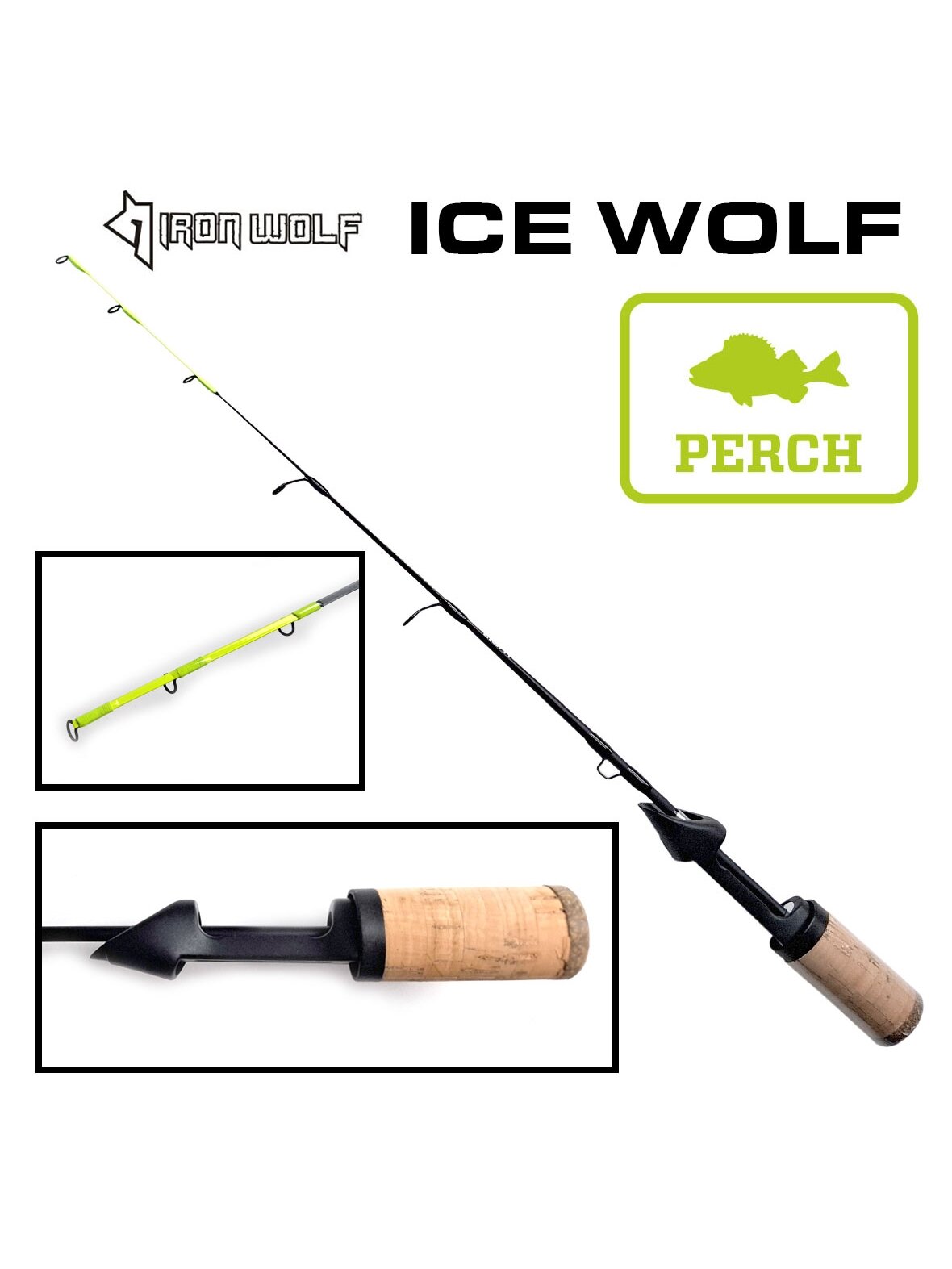 Žieminis spiningėlis Iron Wolf ICE WOLF.,light.,45cm Žieminis spiningėlis Iron Wolf ICE WOLF.,light.,45cm