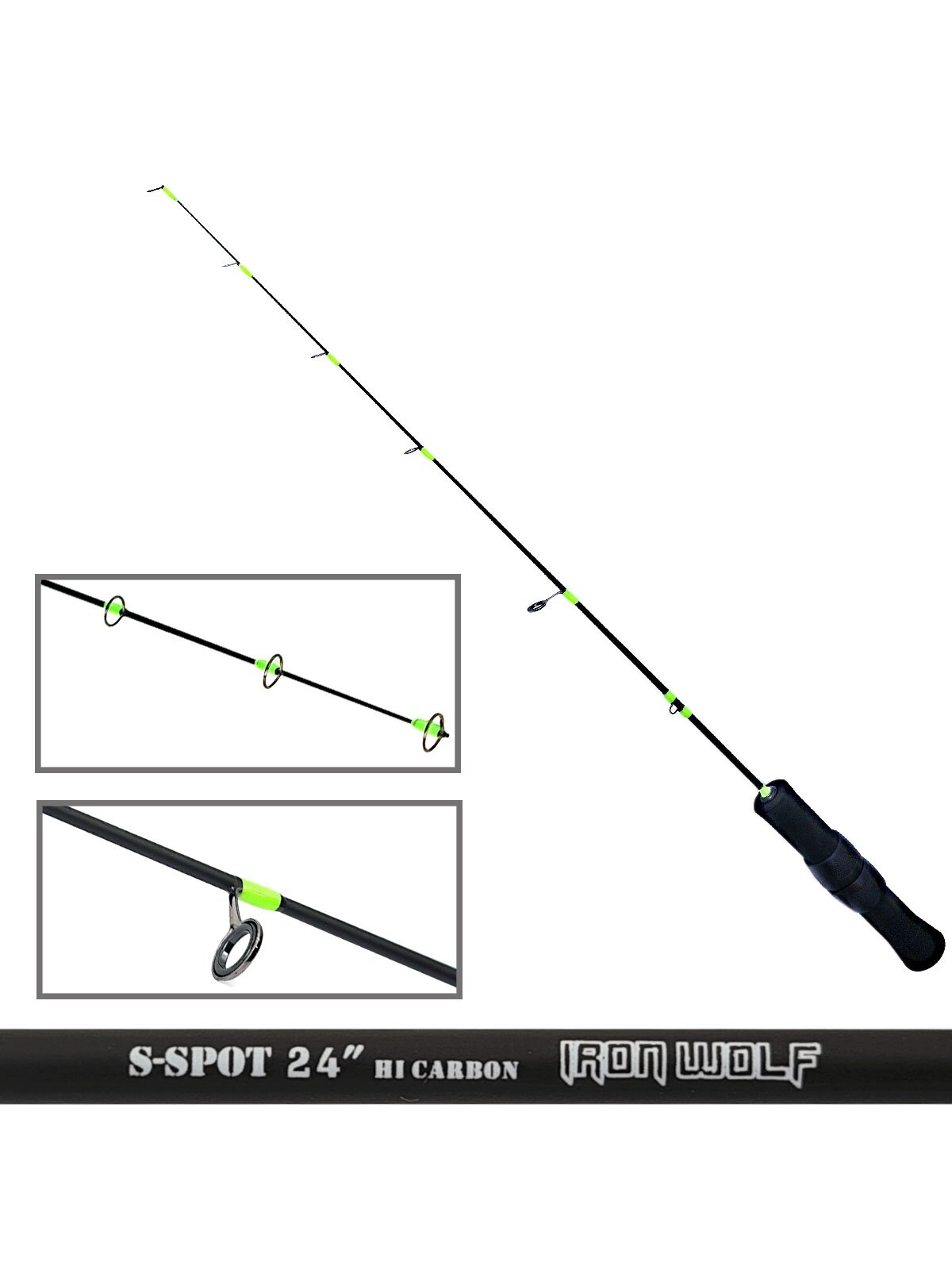 Žieminė meškerė S-SPOT 24" HI Carbon