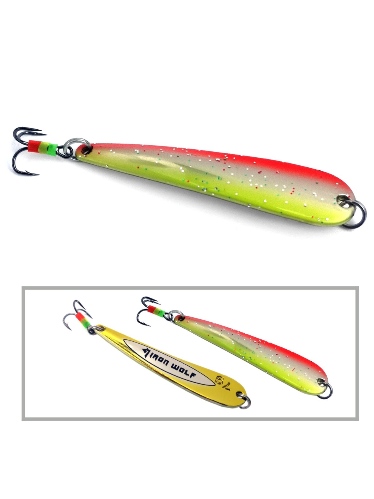 Žieminė blizgė IRON WOLF TANGO 7 g 52 mm RY Žieminė blizgė IRON WOLF TANGO 7 g 52 mm RY