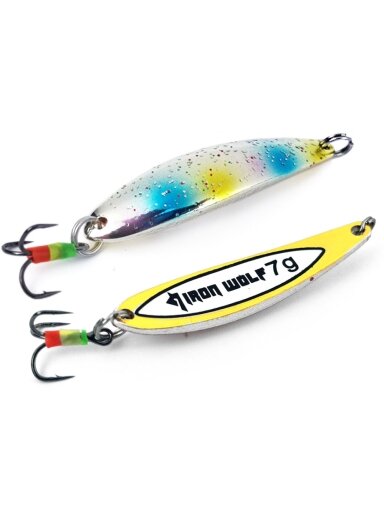 Žieminė blizgė IRON WOLF RUMBA 7 g 43 mm SMIX