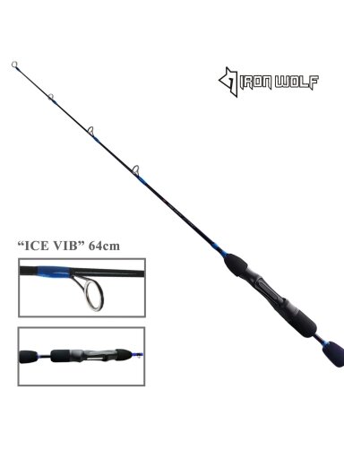 Žieminė meškerė IRON WOLF ICE VIB 64cm