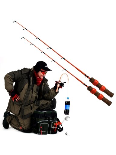 Žieminė meškerė IRON WOLF MONOCRISTAL Medium 60cm; 70cm