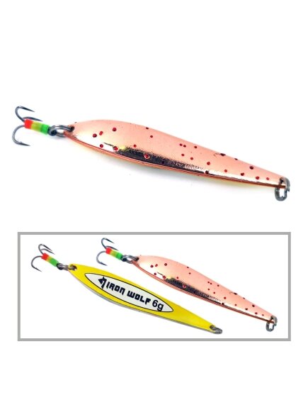 Žieminė blizgė IRON WOLF SWING 6g 54mm CG Žieminė blizgė IRON WOLF SWING 6g 54mm CG
