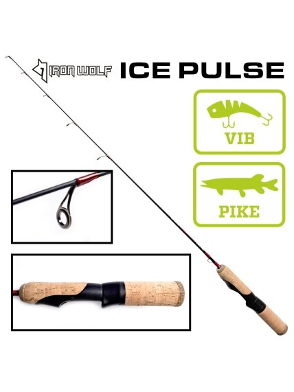 Žieminis spiningėlis Iron Wolf WOLF ICE PULSE.,hard.,73cm Žieminis spiningėlis Iron Wolf WOLF ICE PULSE.,hard.,73cm