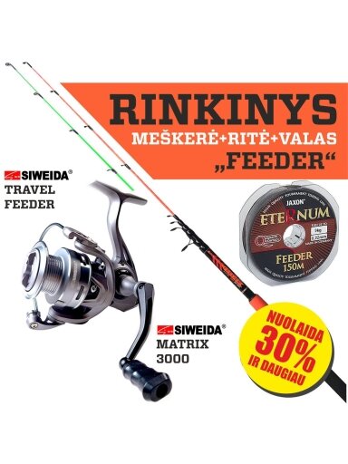 Žvejo mėgėjo -„FEEDER“ RINKINYS